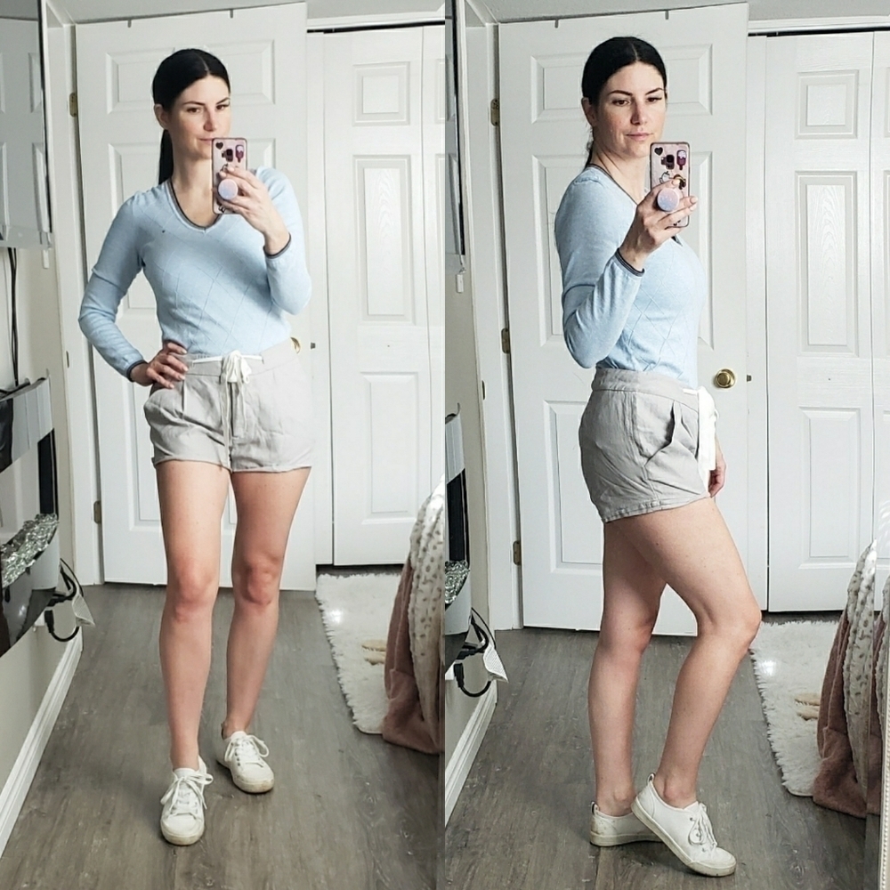 Tommy Hilfiger * Light Blue Argyle Knit Sweater S